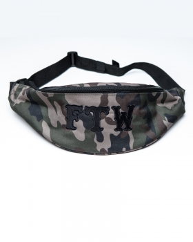 Belt Bag: SUPPORT 81 HELLPORT & FTW | Camouflage - Black